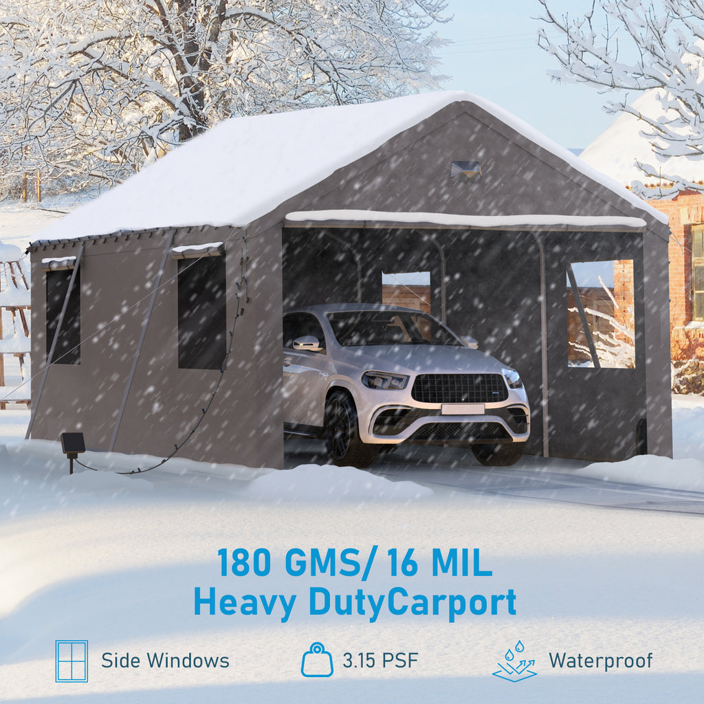 Winter Carport Maintenance: Keep Your SANNWSG Carport in Top Shape All Season Long